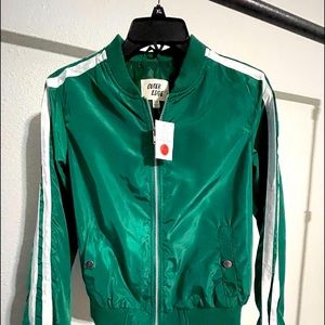 Bomber Jacket, M, Green.
